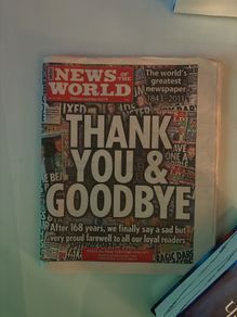 Final copy of The news of the world July 10th 2011