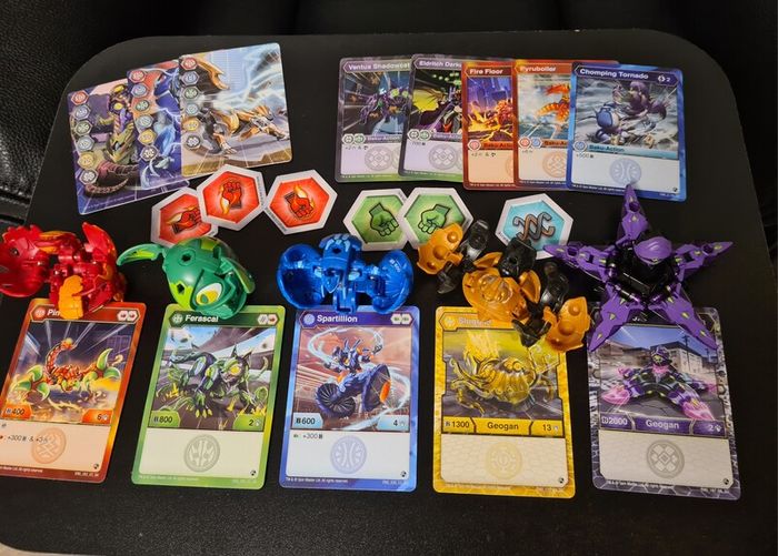 BAKUGAN Geogan Rising Geogan Brawler 5 Pack