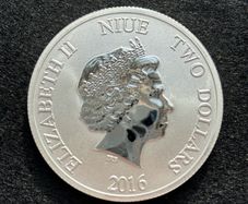 2016 Niu 1 oz Hawksbill Turtle