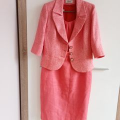Occasion Dress With Matching Blazer Size Uk 12
