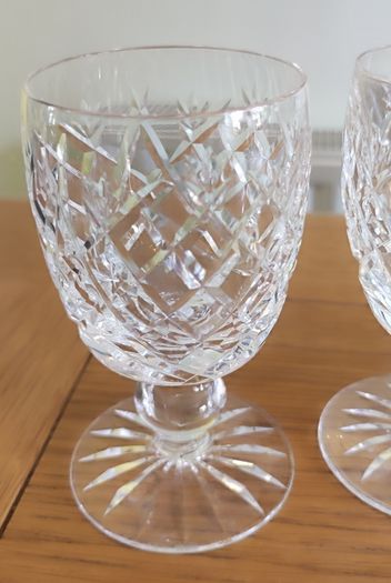 Selection Of Vintage Waterford Crystal Sherry Glasses