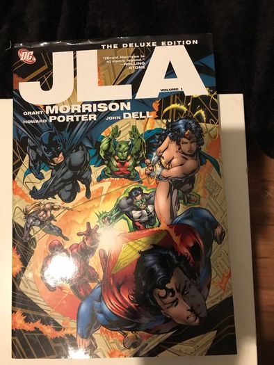JLA Deluxe Volumes 1,3&4 Hardcover (Rare Out of print)