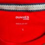 Red Unisex Christmas T-shirt, size S Image 4