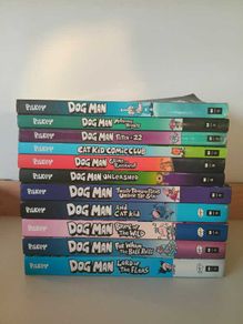 Dog Man Book Bundle  Dav Pilkey 11 Books