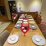 Wooden dining table and chairs - Extendable Image 4