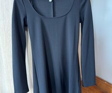 Black mini dress H&M