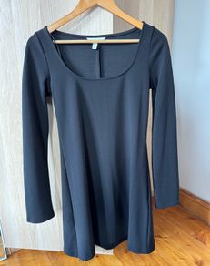 Black mini dress H&M