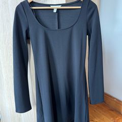Black mini dress H&M