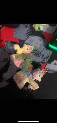 Blind Bag Surprise Pet Crystal Butterfly Princess Unicorn Pony Figure Rare Collection