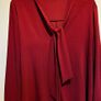 Zara red polka dot blouse XL Image 8