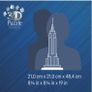 Ravensburger Icons 3d Jigsaw Puzzle Empire State Building With Light Image 4