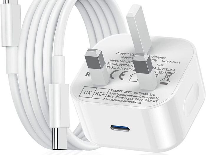 Fast Charger USB C for iPhone 17 16 15 Charger 40W 1M Apple Type C to C Charging Cable and Plug UK USBC Power Adapter Fast Charge for New i Phone Air/17 Pro Max/16e/16 Plus/16 Pro Max,Lead and Head