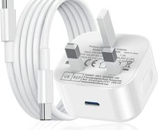 Fast Charger USB C for iPhone 17 16 15 Charger 40W 1M Apple Type C to C Charging Cable and Plug UK USBC Power Adapter Fast Charge for New i Phone Air/17 Pro Max/16e/16 Plus/16 Pro Max,Lead and Head