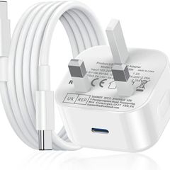 Fast Charger USB C for iPhone 17 16 15 Charger 40W 1M Apple Type C to C Charging Cable and Plug UK USBC Power Adapter Fast Charge for New i Phone Air/17 Pro Max/16e/16 Plus/16 Pro Max,Lead and Head