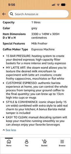 Coffee maker