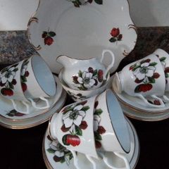 Regina 21 piece China Teaset