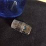 blue glass, vintage bottle, vintage apothecary bottle, vintage chemist bottle Image 3