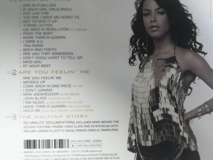 Aaliyah [2005] Ultimate Aaliyah (2CD+DVD Digipack Album)