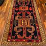 Large Authentic Persian Qashqai Runner - 320 x 128 cm - Hand-Knotted Wool Image 2