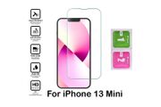 For iPhone 13 Mini Tempered Glass Screen Protector Saver Cover Case Friendly New - FHT32IPTG