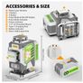 4D Trade rated PRO-series Huepar Laser Level self-leveling Image 9