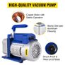 Refrigerant Vacuum Pump Kits 4.8CFM 1-3HP HVAC Refrigeration with Manifold Gauge for Household Air Conditioning Image 3