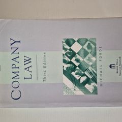 Company Law Book