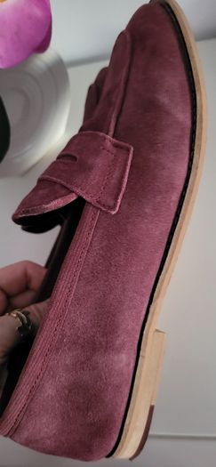 KURT GEIGER suede leather mocasins Sz 44 (10UK) - Rrp 220