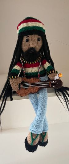 Hand Made Shelf Sitters PlayStation Gamers Rasta