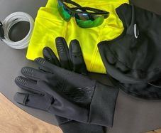 Cycling Starter Bundle - Lock, Glasses, Hi-Vis, Gloves & Balaclava