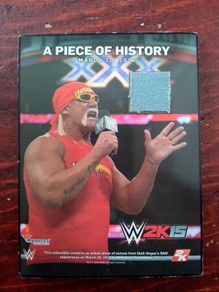 Hulk Hogan WWE 2k15 Plaque