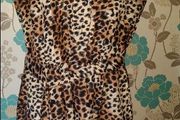 BNWT Atmosphere Jumpsuit Leopard Print size UK18 EUR46 Price includes postage