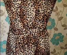 BNWT Atmosphere Jumpsuit Leopard Print size UK18 EUR46 Price includes postage