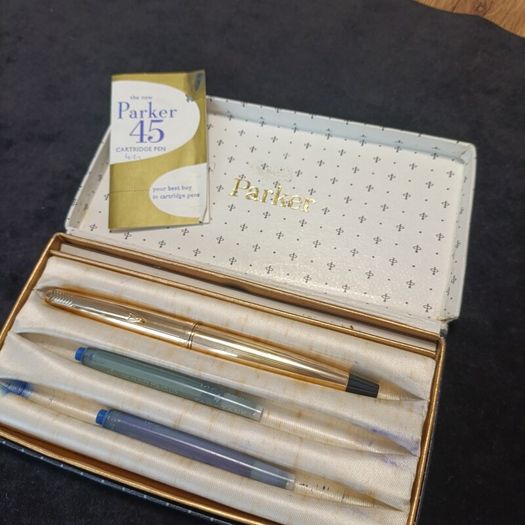 1968 Parker pen with a rolled-gold finish
