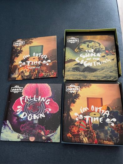 Oasis 7" Vinyl Dig out your soul singles Boxset 2008