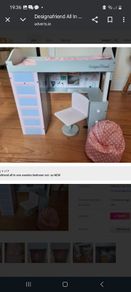Toy clearance- lego and bed that fits our generation dolls