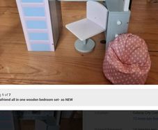 Toy clearance- lego and bed that fits our generation dolls