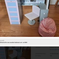 Toy clearance- lego and bed that fits our generation dolls