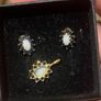 9ct Gold Earrings pendant set Image 3