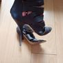 Bershka leather high heels Image 2