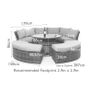 Maze Rattan Lifestyle Suite Image 4