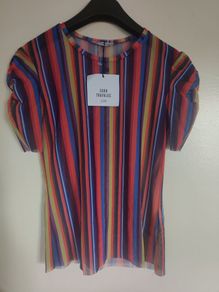 BNWT Zara trafaluc transparent top size  S Postage included