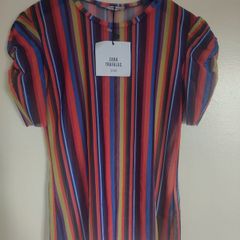 BNWT Zara trafaluc transparent top size  S Postage included
