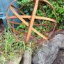 Architectural corten steel garden spheres Image 2