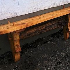 Rustic Stove Mantle / Flat floating shelf