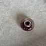 Pandora purple charm murano glass very good condition hallmarked Image 7