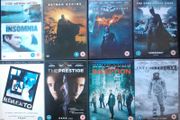 Christopher Nolan DVD Collection- Batman Begins, Dark Knight, Interstellar, Memento, etc