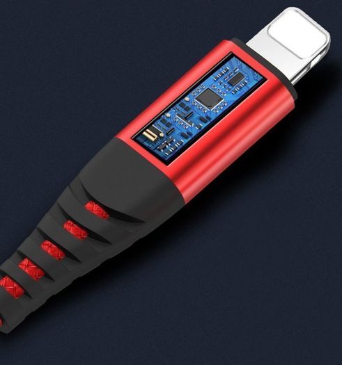 New 1m Premium Nylon USB Fast Charge 3.0 3A Data Cable for iPhone #910