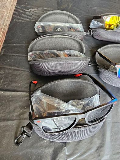 Job lot of kids sunglasses including cases