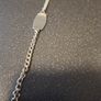 Vintage Silver Identity Bracelet Image 4